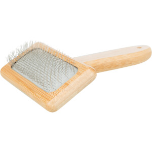 Perie Soft, Maner Bambus/Peri Metalici, 12x15 cm, 23024