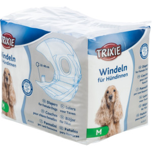 Scutece Pentru Caini Femele, M: 32-48 cm, 12 buc, 23633