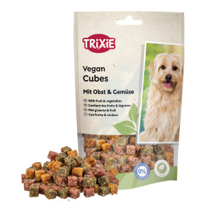 Recompense Pentru Caini, Vegan, Cuburi cu Cartofi Dulci, Legume si Fructe, 100 g, 31286