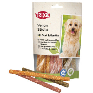 Recompense Pentru Caini, Vegan, Batoane cu Cartofi Dulci, Legume si Fructe, 100 g, 31287