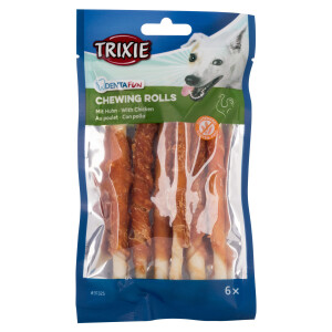 (-15%) Recompense Pentru Caini, Denta Fun, Rulouri Cu Pui, 6 buc/70 g 31325