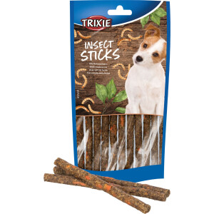 Recompense Pentru Caini Alergici, Betisoare De Insecte Cu Viermi De Faina, 80 g, 31659