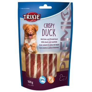 Recompense Pentru Caini, Premio, Fasii Carne Rata Crispy, 100 g, 31705