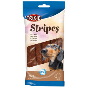 Recompense Pentru Caini, Batoane Moi Stripes Cu Miel, 10 buc/100 g, 31772
