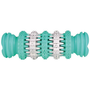 Jucarie Pentru Caini, Denta Fun, Os, Aroma Menta, Cauciuc, 11.5 cm 32943