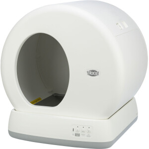 Litiera Cu Autocuratare Pentru Pisici 53 x 55.5 x 52 cm Alb 40040