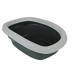 Litiera Carlo 1, Cu Rama, 31x14x43 cm, Gri, 40111