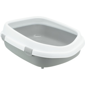 Litiera Primo XXL, Cu Rama, 56 x 25 x 71 cm, Gri/Alb, 40174