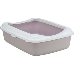 Litiera Classic, Cu Rama, 37x15x48 cm, Lila Deschis/Alb, 40186