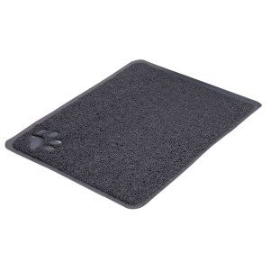 Covoras In Fata Litierei, Forma Dreptunghi, PVC, 37 x 45 cm, Antracit, 40381