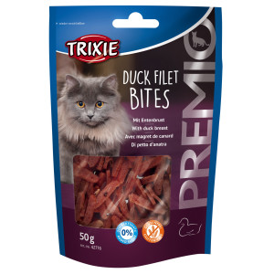 Recompense Pentru Pisici, Premio, Filet Bites Cu Rata, 50 g 42716
