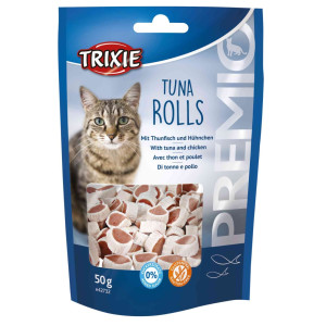 Recompense Pentru Pisici, Premio, Rulouri Cu Ton Si Pui, 50 g, 42732