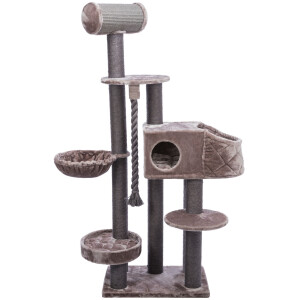 Ansamblu Cat Tree XXL Andres, 70x48x190 cm, Capuccino, 44713