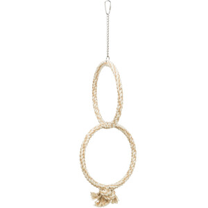 Jucarie Pentru Pasari, Inele De Franghie, 16 cm, 51690
