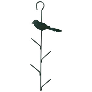 Hranitor Exterior Pentru Bile De Grasime, Metal, 9x40 cm, Verde, 55620	