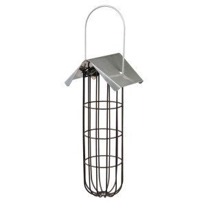 Hranitor Exterior Pentru Bile De Grasime, Metal, 11x25x10 cm, Negru, 55623	