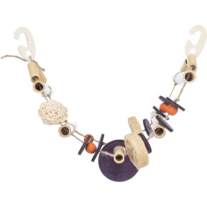 Jucarie Pentru Pasari, Pod Suspendat Din Bambus, 45 cm, 58842