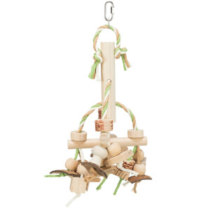 Jucarie Pentru Pasari, Lemn, 31 cm, 58963