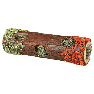 Tunel De Lemn Cu Fan Pentru Rozatoare, 6.5x20 cm, 25 g, 60770	