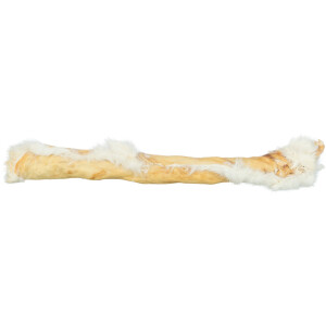 Recompensa Rulou din Piele de Iepure cu Blana, 40-50 cm, 85 g, 27157