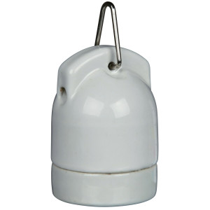 Adaptor Ceramic Pentru Bec, Pro, De Agatat, 200W, 76109	