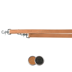 L(-22%)Lesa Piele Rustic Heartbeat, M-L: 2 m/20 mm, Maro, 19012