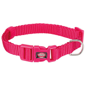 Zgarda Premium, XS-S: 22-35 cm/10 mm, Fucsia, 201411