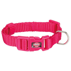 Zgarda Premium, XXS- XS: 15-25 cm/10 mm, Fucsia, 202111