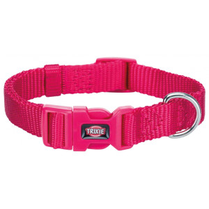 Zgarda Premium, S: 25-40cm/15mm, Fucsia, 202211