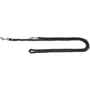 Lesa Cavo Coarda, Reglabila, S-M: 2 m/12 mm, Negru, 143501