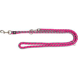 Lesa Cavo Coarda, Reglabila, L-XL: 2 m/18 mm, Fucsia/Grafit, 143611
