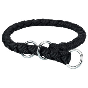 Zgarda Cavo Coarda, Semistrangulanta, M: 39-45 cm/12 mm, Negru, 143801