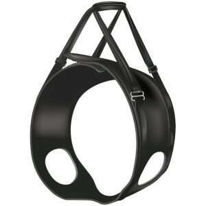Ham Reabilitare Pentru Caini, L: 65-75 cm, Pana la 35 kg, Negru, 19407	