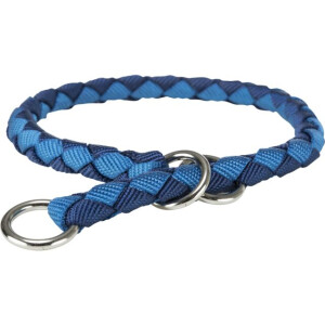 L(-17%)Zgarda Cavo Coarda, Semistrangulanta, L: 47-55 cm / 18 mm, Albastru/Indigo, 144013