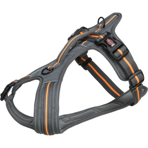 Ham Fusion Touring, L- XL: 72-89 cm/30 mm, Gri Grafit/Portocaliu Papaya, 207533