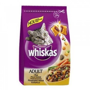 Hrana Uscata Pentru Pisici, Whiskas Adult, Cu Pui, 14 kg