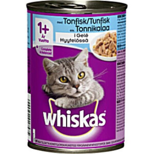 Hrana Umeda Pentru Pisici Whiskas Adult, Ton In Jeleu, 400 g