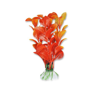 Planta Artificiala Pentru Acvariu, Blister, 10 cm, Rosu/Galben, 1B02