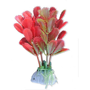 Planta Artificiala Pentru Acvariu, Blister, 10 cm, Roz/Verde, 1B10