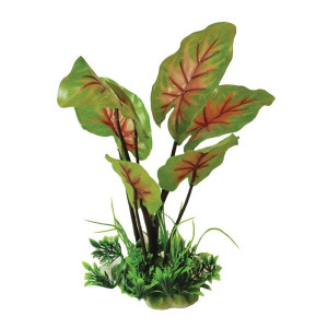 L(-19%)Planta Artificiala Pentru Acvariu, 25 cm, Verde, 0F5	