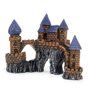 L(-19%)Decor Pentru Acvariu, Castel, 15x9x12.5 cm, R006	