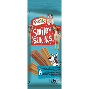Recompense Pentru Caini, Frolic Smiley Sticks, 175g