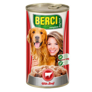Hrana Umeda Pentru Caini, Berci Adult, Vita, 1240 g