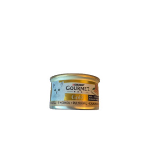 Gourmet Gold cu Pui si Ficat in Sos, 85 g