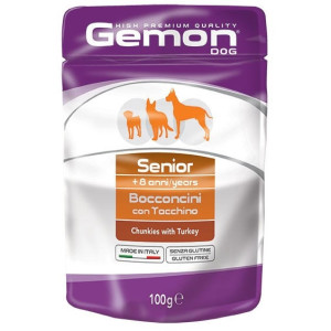 Hrana Umeda Pentru Caini, Gemon Senior, Curcan, 100 g