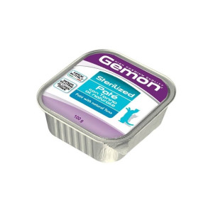 Hrana Umeda Pentru Pisici, Gemon Steril, Pate Cu Ton, 100 g	