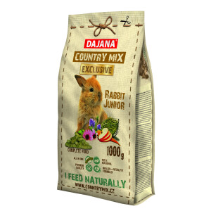 Country Mix Exclusive, Hrana Completa Pentru Iepuri Junior, 500 g, DP408J	