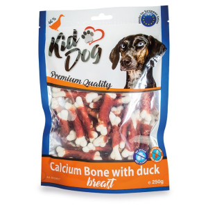 Recompense Pentru Caini, Oase De Calciu Cu Piept De Rata, 250 g, A04617