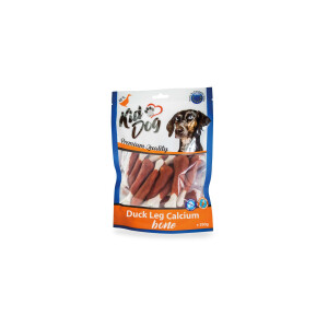 Recompense Pentru Caini, Oase Calciu Cu Carne Rata, 250 g, A04647