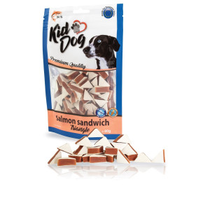Recompense Pentru Caini, Triunghiuri De Sandwich Cu Somon, 80 g, A04709